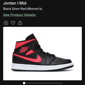 Women’s air jordan 1 mid!
